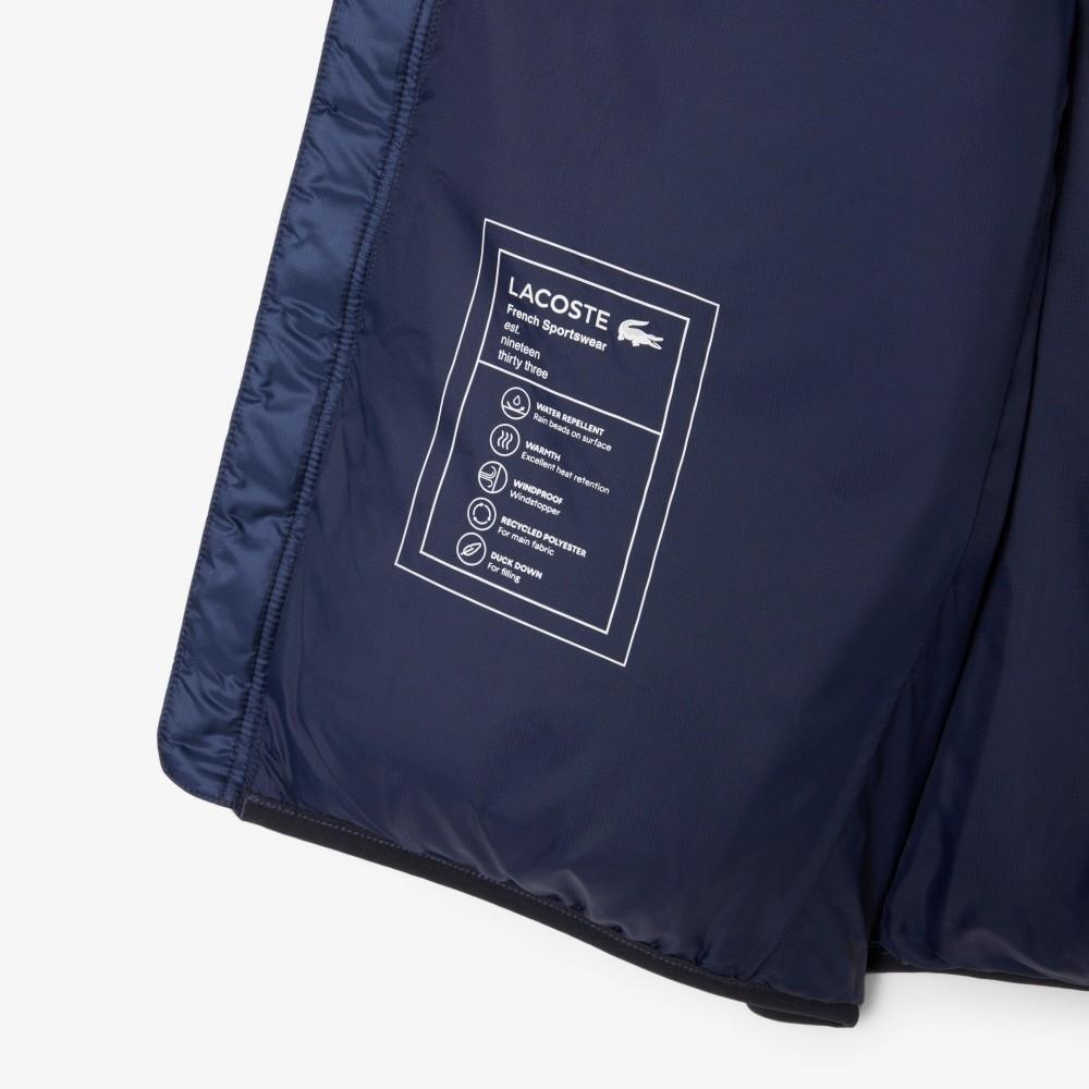 [lacoste] Men's Ripstop Duck Down Vest BH2895-55N166