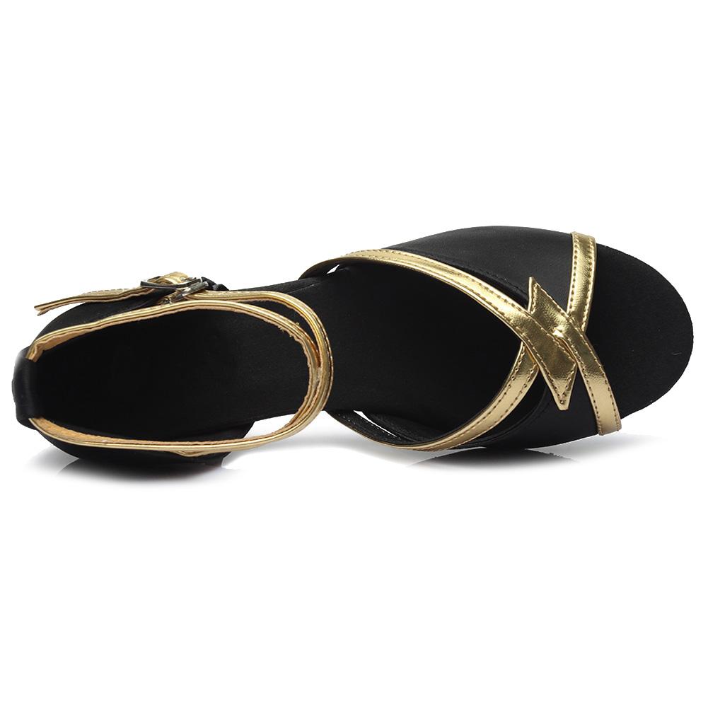 Damen-Ballsaal-Tanzschuhe, lateinamerikanische Tango-Salsa-Schuhe, niedrige Absätze, 3,5 cm