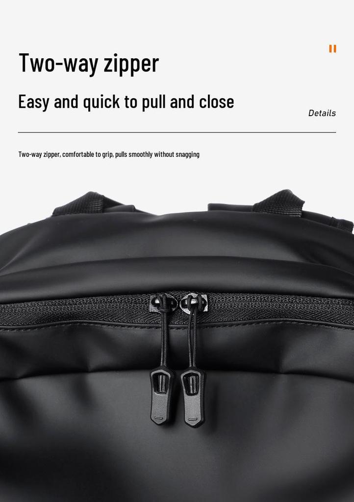 Men's Casual Laptop Backpack for Students and Business Travel - Customizable Logo