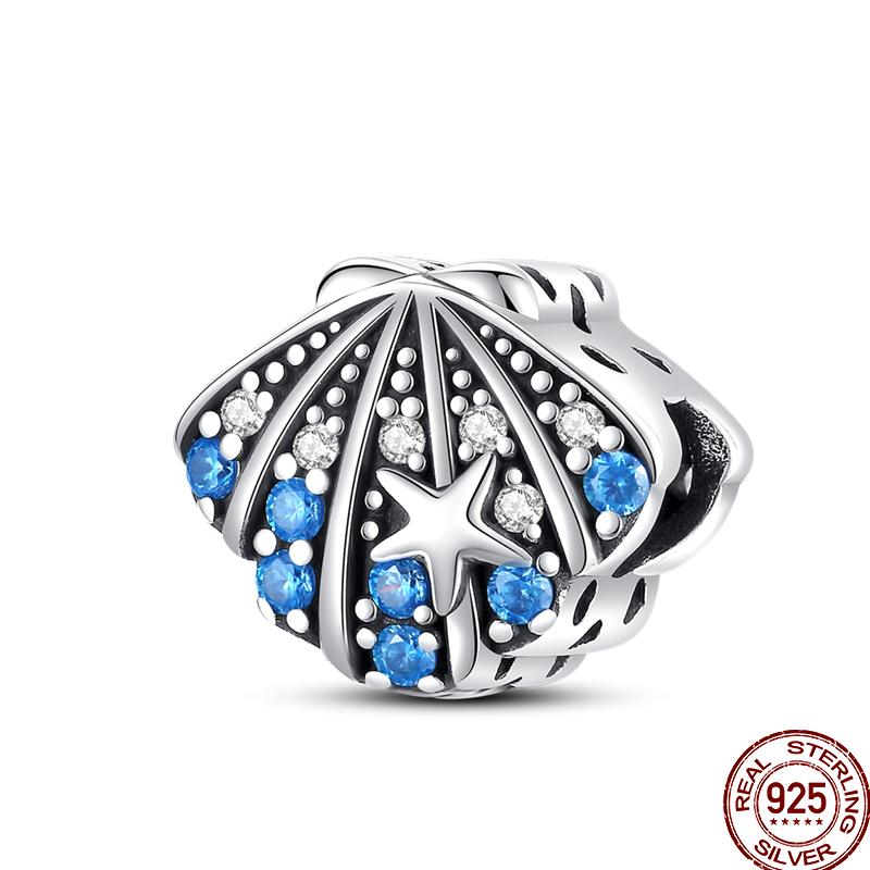 100% Copper Beach Sand Crab Beach Ocean Holiday Jewelry Beads Suitable Fit Original Bracelet Diy Holiday Jewelry