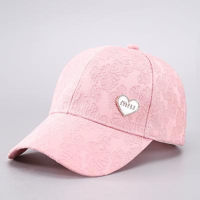 Women's Rhinestone Butterfly Baseball Cap, Floral Patterned Sunshade Duckbill Hat For Outdoor Activities, Adjustable Fit