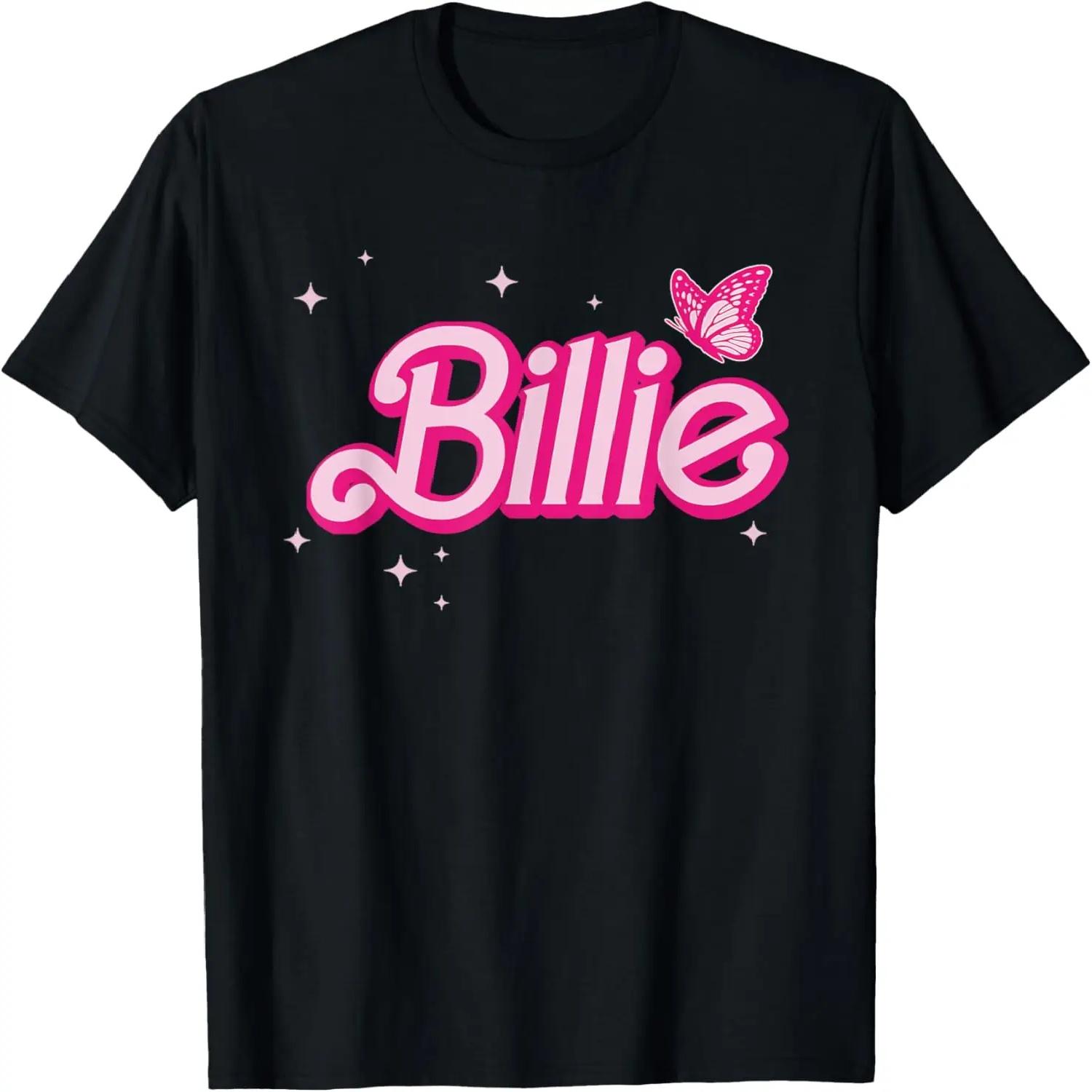 Билли Персонализированное Имя Я Люблю Билли Крутая Футболка в Стиле 80-х S