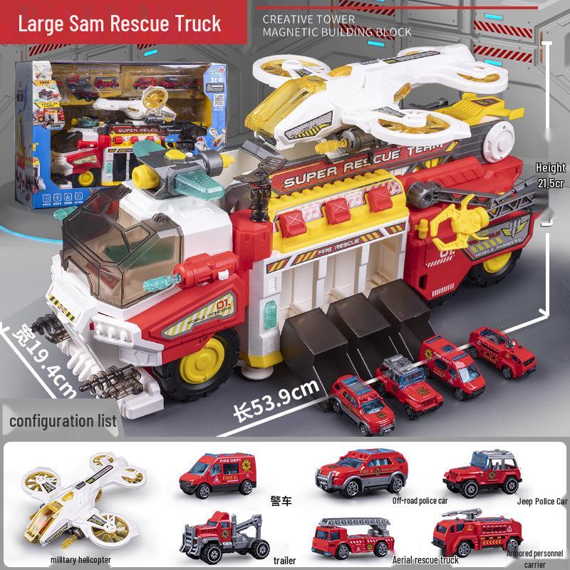 

Сэм Спасательный Пожарный Грузовик Стиль Конструктор