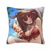 Tokai Teio Pillow Cover Umamusume Pretty Derby Cushion Cover Square  Pillow Case Pillowcases For Chair Sofa Home Decoration