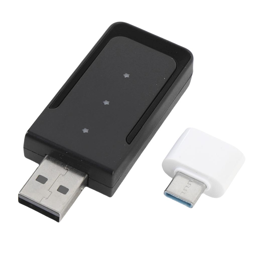 2 In 1 Support for CarPlay Wired To Wireless Adapter Support for Android Auto Bluetooth 5.0 WiFi Plug and Play Car