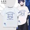 Spiel Genshin Impact Serie Wanderer Druck T-Shirt Kurzarm Sommer T-Shirt Unisex Kleidung Damenbekleidung Mode Lässige Oberteile