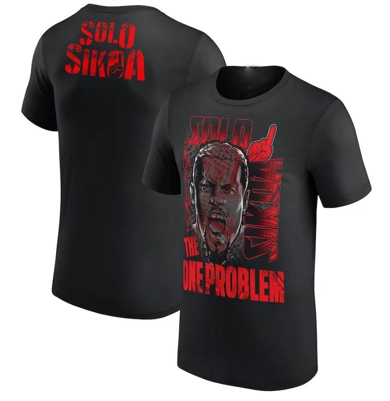 Black Solo Sikoa The One Problem T-Shirt Www  2025  Unisex T-Shirt M