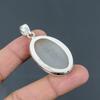 Selenite Pendant Natural Gemstone Pendant 925 Sterling Silver Pendant Handmade Pendant Selenite Jewelry Anniversary Gift Best Design Pendant