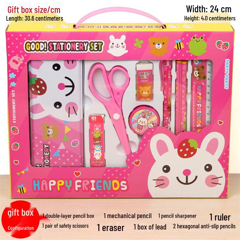 Geschenkset Schreibwaren für Kinder: Geburtstags- und Weihnachtsgeschenk für Jungen und Mädchen