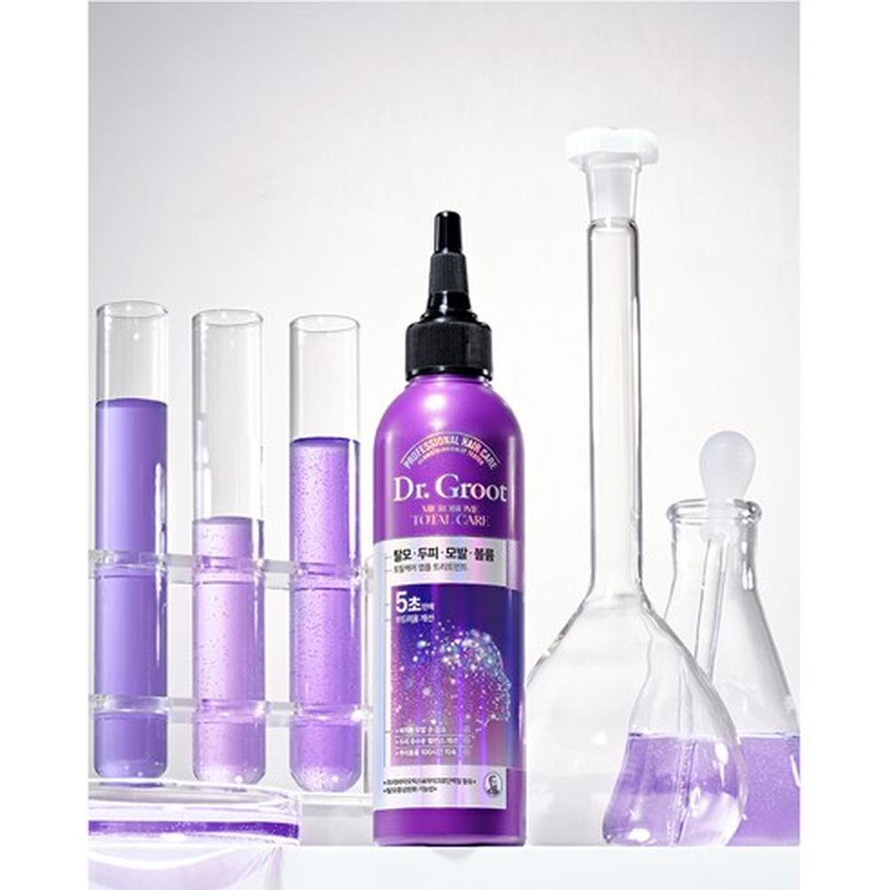 Dr.Groot Microbiome Anti-Hair Loss Volume Total Care Ampoule Treatment 250ml – Microbiome Care, Volume Support, Korean