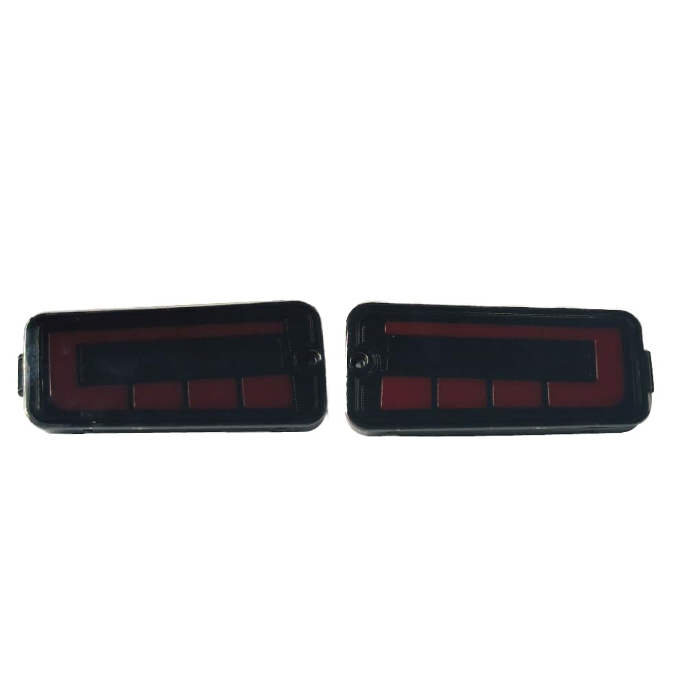 DAIHATSU Daihatsu Hijet LED Tail Lamps with Sequential Turn S500P/S510P Signals, Smoke/Red