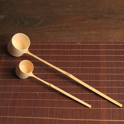 Cucchiaio da Acqua per Tè Kung Fu Cinese Durevole Mestolo da Acqua Mestolo per Acqua da Tè Bambù Naturale VARIE Dimensioni Cucchiaio da Acqua in Bambù Secchiello