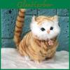 Peluche di Gatto Piangente Carino con Modello di Animale Realistico per Bambini e Regali