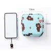 Women Portable Sanitary Napkin Tampon Storage Bag Cotton Travel Makeup Storage Bag Literary Zipper Coin Purse Sundries Storage#w