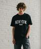 CRISCELO New York Old School T-Shirt Wt_Black 20S Oversized Fit