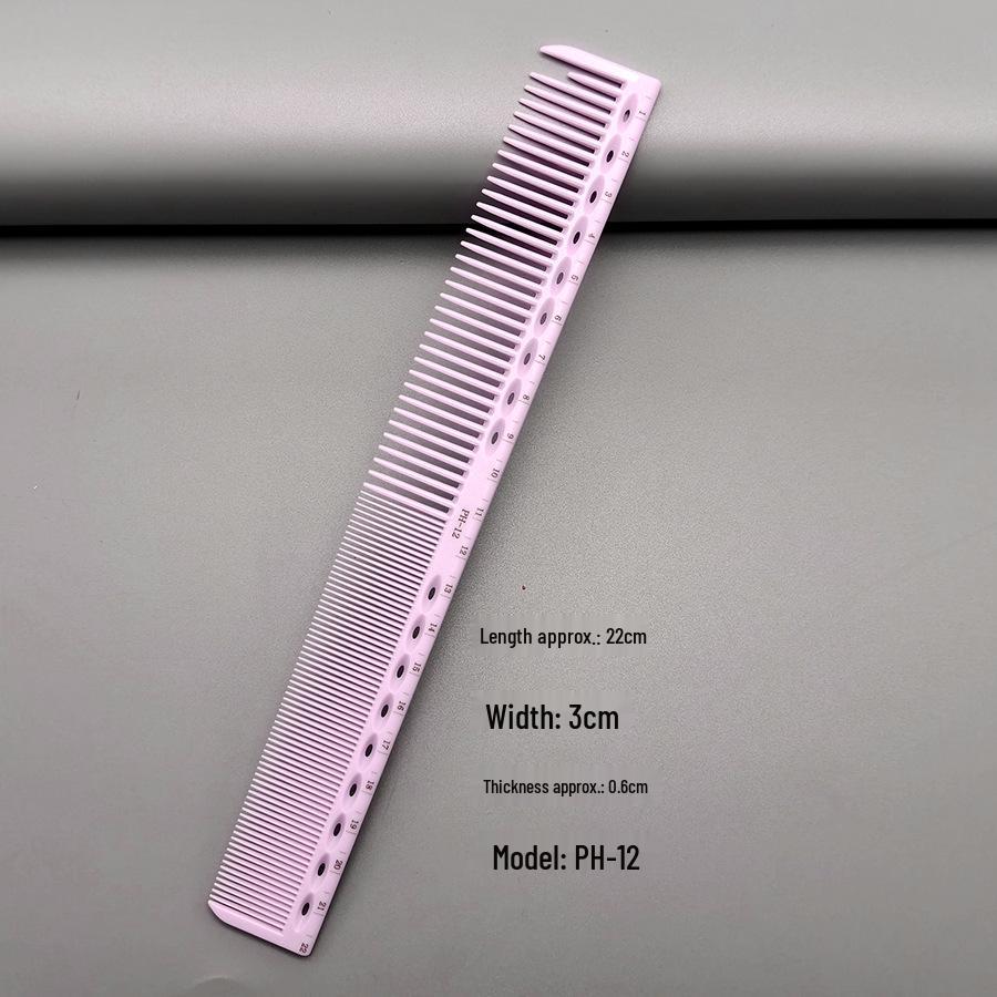 Light Purple Tail Comb for Professional Hair Styling - Ideal for Men and Women