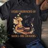 Book Dragon T-Shirt: Librarian Gift, Fantasy Lover