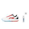 Li Ning Leichte Feder Abriebfeste Niedrige Badminton-Schuhe Unisex Weiß Rot AYTT035-1