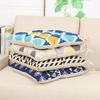 Thicken Elastic Geometric Pattern Chair Cushion for Office Student Use
