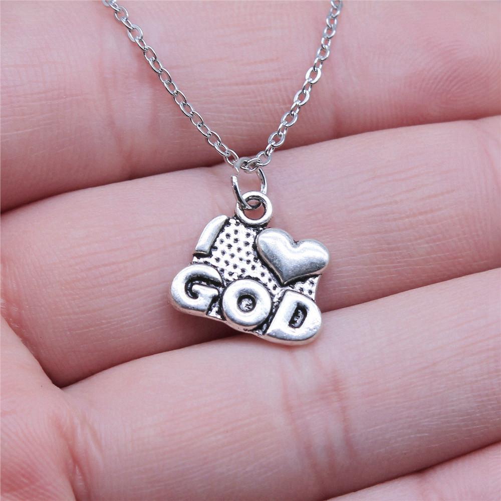 Peach Heart Angel Wings Sweet Pendant Antique Silver Metal Boys Collar Necklace High Quality Gift