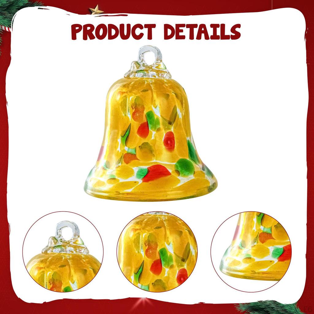 Christmas Bell Ornament Charm Pendant Tree Hanging for Door