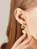 Sosoo Baroque Pearl Bold Earrings