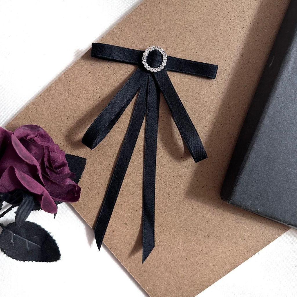 Harajuku JK Style Collar Bow Brooch - Sweet, Versatile Uniform Accessory