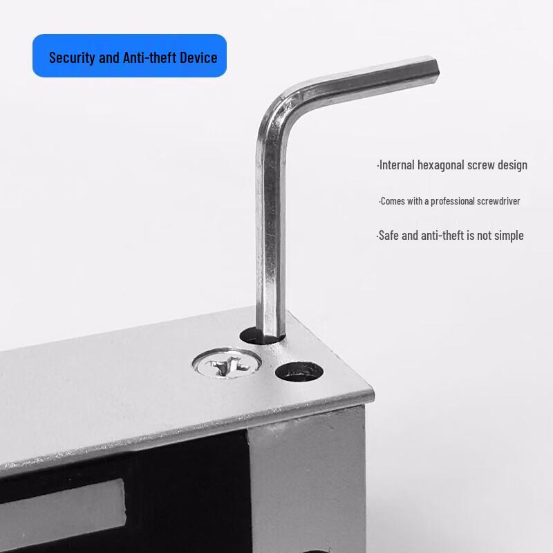 Realand S07 Single Door Electromagnetic Lock CN plug (adapter included)