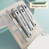 Stainless Steel Cuticle Scissors & Nail Clippers Set