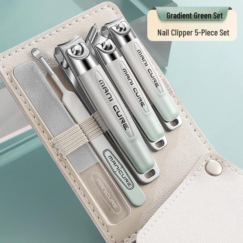 Stainless Steel Cuticle Scissors & Nail Clippers Set