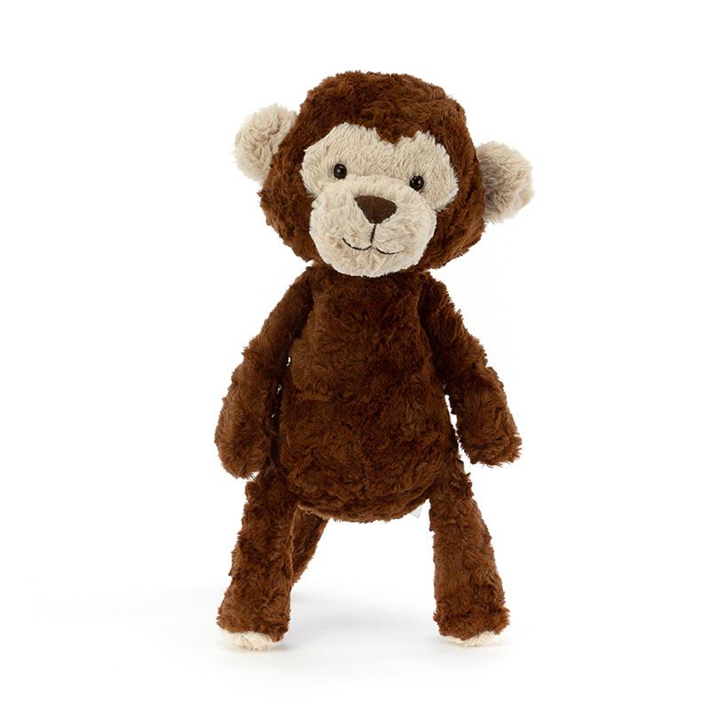 JELLYCAT Jungle Animals Series Tofet Monkey Companion Doll Plush Doll 31cm Height