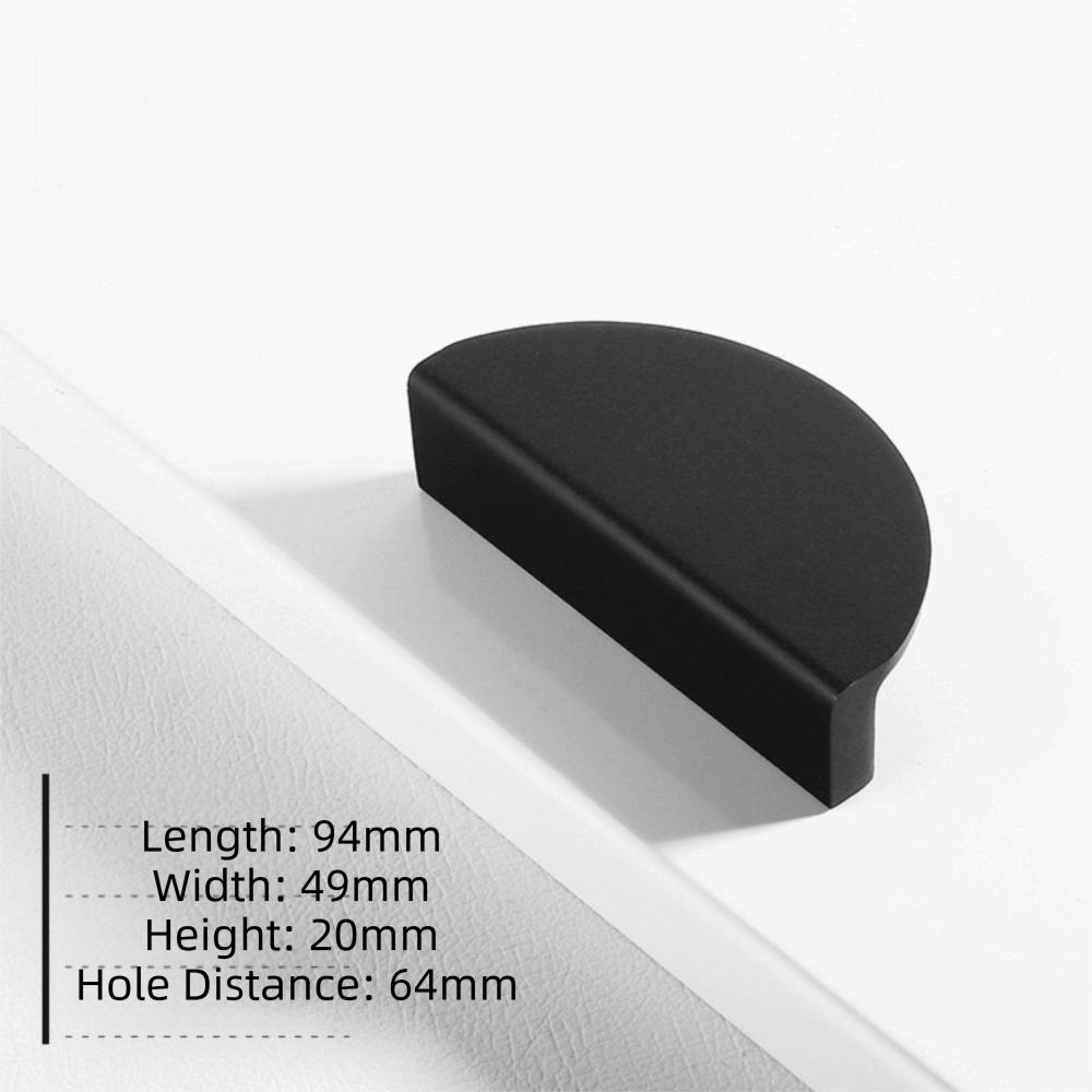 Triangle Shape Cabinet Door Handle Embedded Cabinet Pull Handle  Kitchen Cabinet