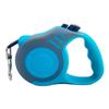 Color Block Bone Retractable Dog Leash: Portable, Frosted, and Automatic