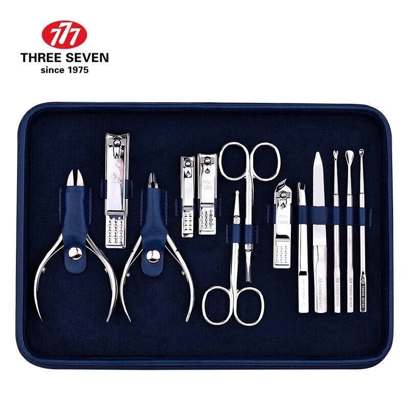 THREE SEVEN 13-Piece Manicure & Grooming Set