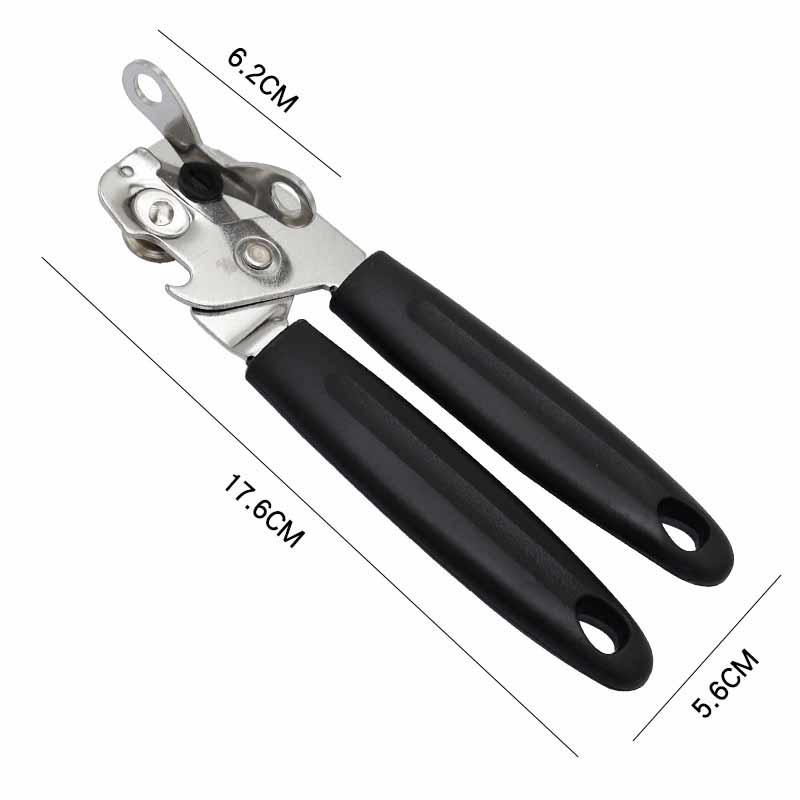 Multifunkční domácí přenosný nerezový bezpečnostní boční řez ruční otvírák na plechovky kuchyňské nářadí