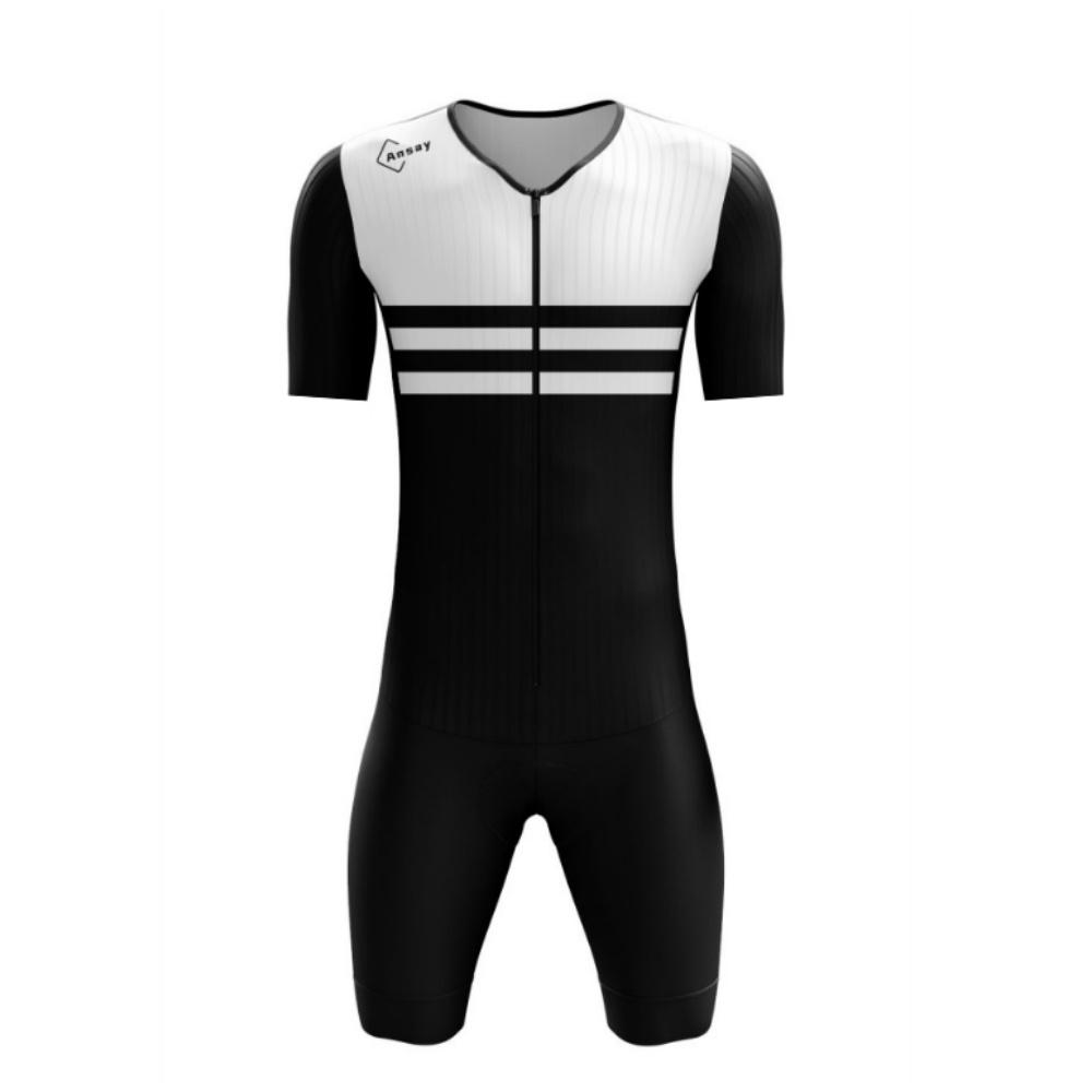 Spoprt Men's Short Sleeve Triathlon Suit Cycling Sportswear Bike Tights Mtb Jumpsuit Bicycle Clothing Ropa Conjunto Hombre