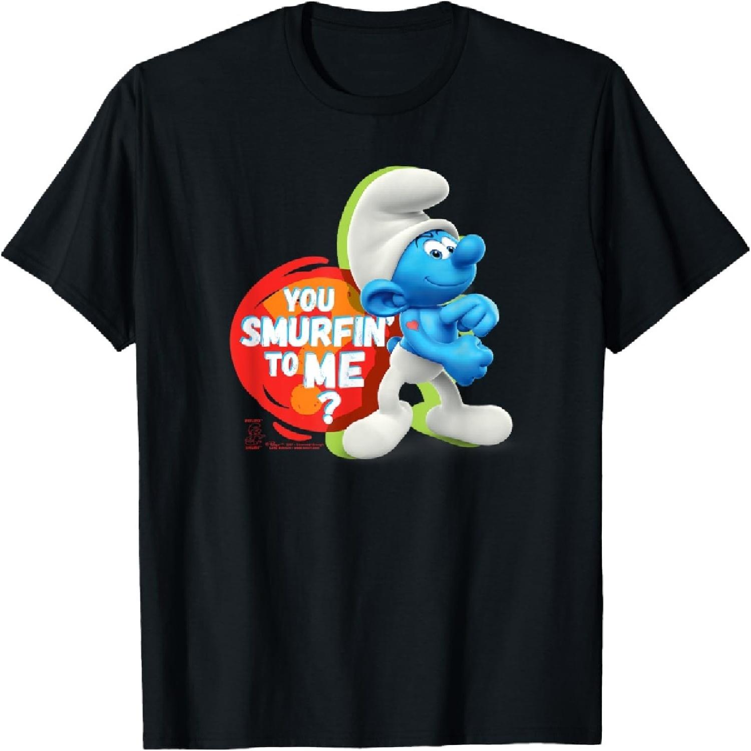

The Smurfs Hefty You Smurfin to Me_ T-Shirt XXXXL