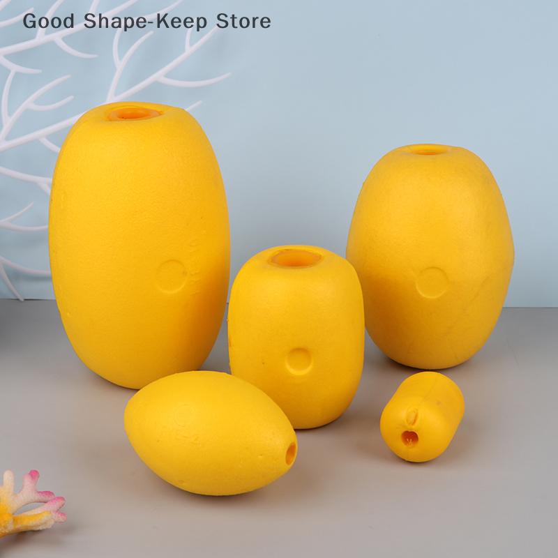 1PC EVA Kayak Anchor Line Rope Float Buoy Deep Water Floats Crab Pot Markers Net Drift Foam Buoy for Jet Ski Boats Dock Float