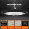 100/150/200W Super Bright UFO LED High Bay Lights Waterproof Industrial Market Warehouse Garage Workshop Garage Lamps