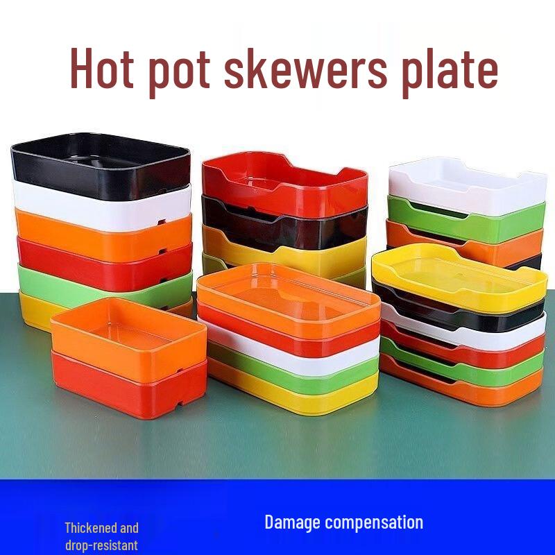 Colorful Melamine Serving Plate
