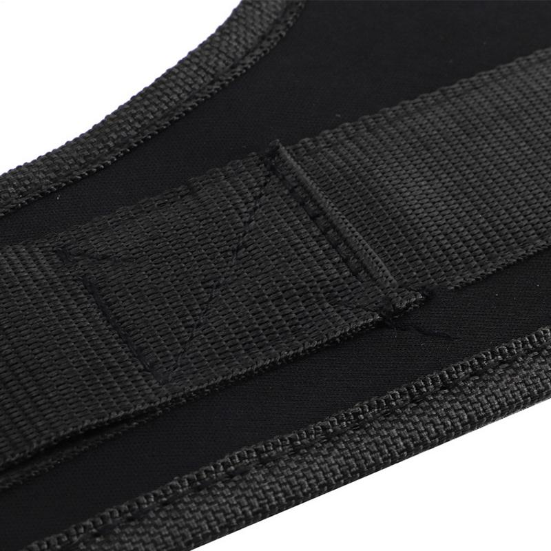 V-Shaped AbCrunch Straps Fitness Pulling Harness Drag Handle Exercise Pulling Harness Shoulder Strap Belt For Gym Fitness Equip