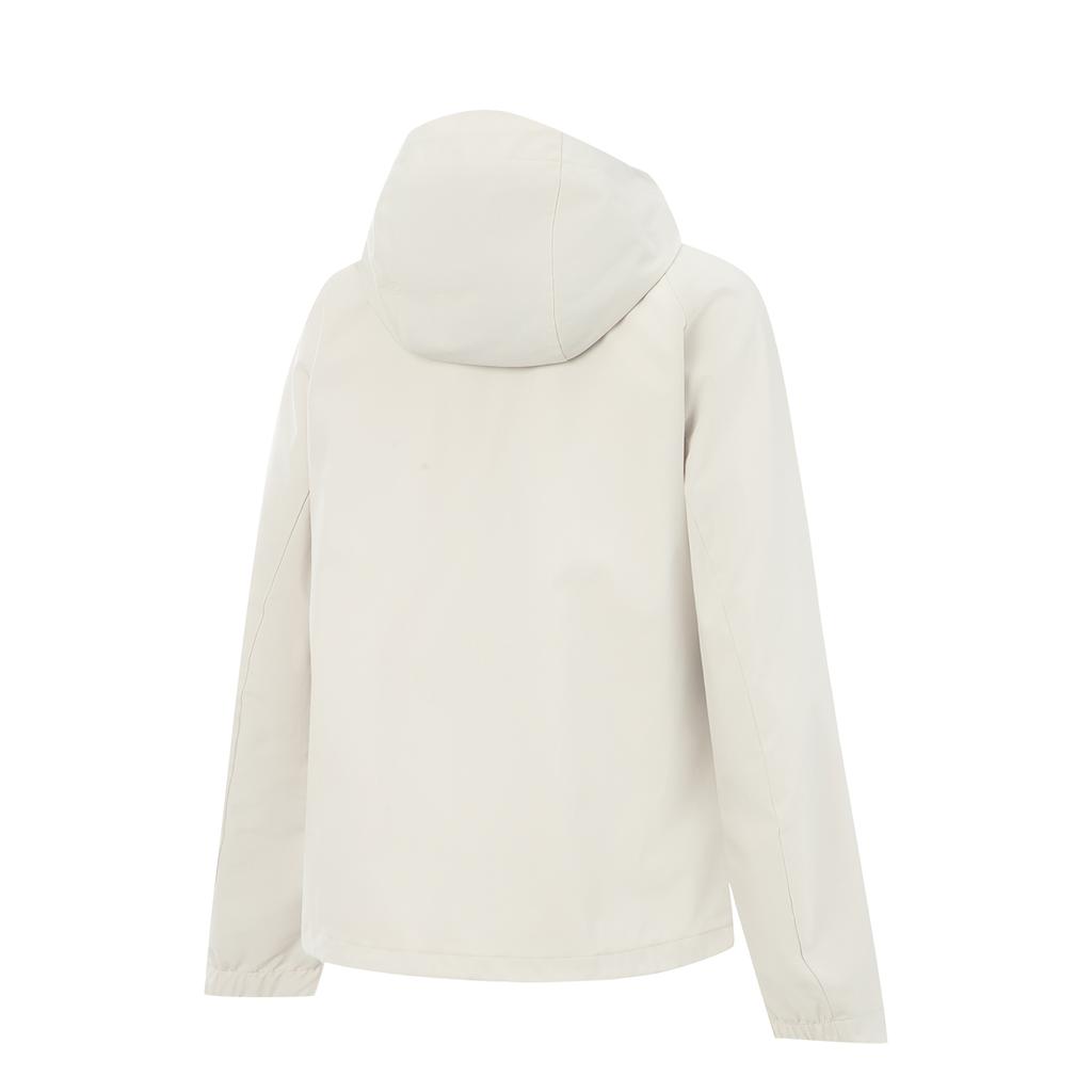 Li Ning Fitness Series Water-Resistant Loose Hooded Logo Windbreaker Women Outerwear AFDVE70-7