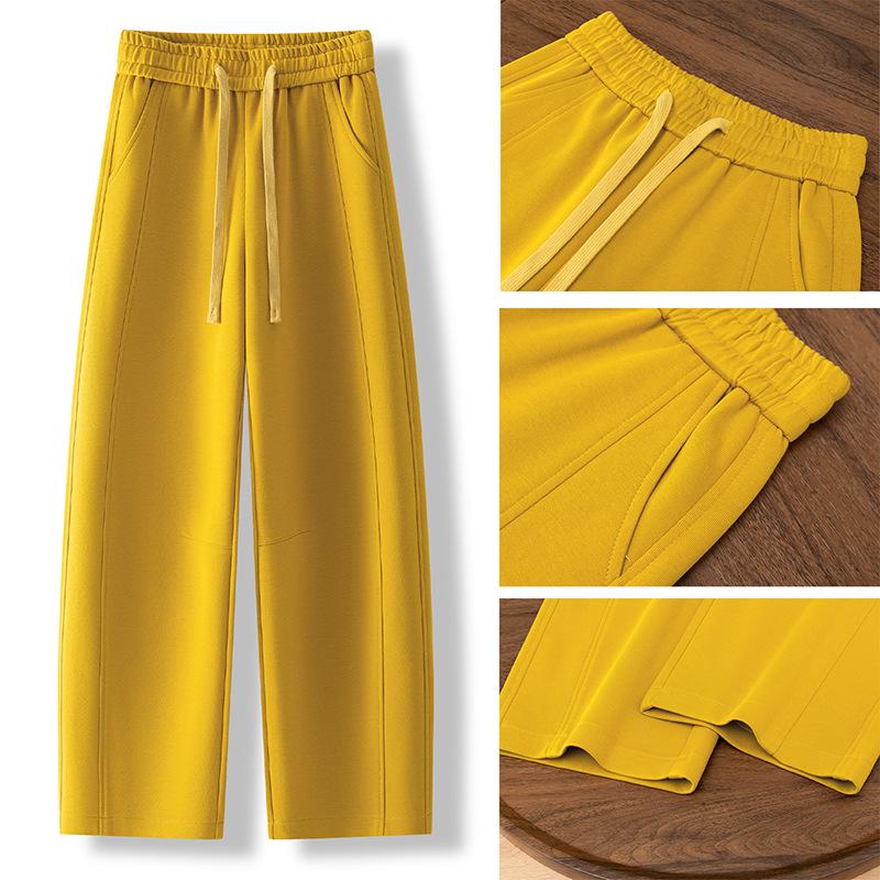 Women's 2022 Spring/Autumn Casual Loose Straight-Leg Sweatpants