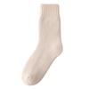 Women's Winter Thickened Velvet Warm Soft Solid Color All Kinds of Casual Tube Socks