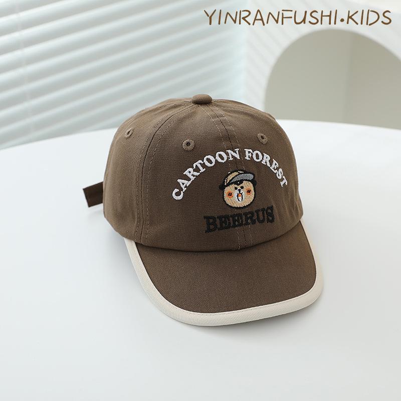Children's Hats  Baby Sun Hats  Boys and Girls Sun Protection Baseball Caps  Boys and Girls Korean Style Baseball Caps