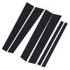6PCS Pillar Post Cover Glossy Black Stylish Easy Installation Car Door Pillar Post Cover for Crown Victoria