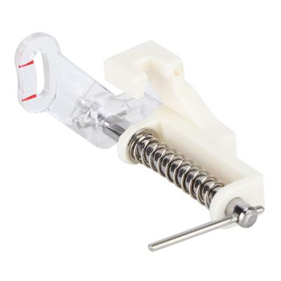 Calcador de aço inoxidável para máquina de costura com roda de rolagem