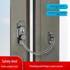 Child Safety Lock for Windows, Doors, Drawers, Cabinets, and Toilets - Anti-Theft & Child Protection Lock