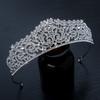 Zinc Zinc Alloy Princess Crown Baroque Crown Hair Accessory Luxury Rhinestone Tiara  Wedding