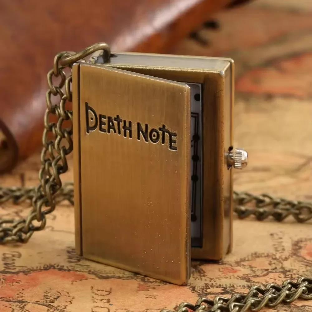 

Antique Necklace Chain Clock Pendant Book Quartz Pocket Watch for Men Women Fashion Pendant Watch коричневый